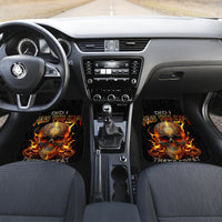 Fire Skull Car Mats Did I Piss You Off That's Great At Least I'm Doing Something Right - Wonder Print Shop