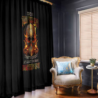 Fire Skull Window Curtain Did I Piss You Off That's Great At Least I'm Doing Something Right - Wonder Print Shop