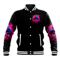 Rose Skull Baseball Jacket I Have 3 Sides And You Never Want To See - Wonder Print Shop