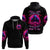 Rose Skull Zip Hoodie I Have 3 Sides And You Never Want To See - Wonder Print Shop
