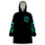 Flame Skull Wearable Blanket Hoodie I Don't Stop When I Tired I Stop When I Fucking Done - Wonder Print Shop