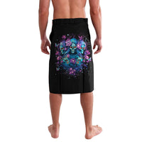 Rose Skull Lavalava Stuck Between IDK IDC And IDGAF - Wonder Print Shop