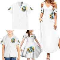 Skull Girl Family Matching Summer Maxi Dress and Hawaiian Shirt Assuming I Was Like Most Girls Was Your First Mistake - Wonder Print Shop