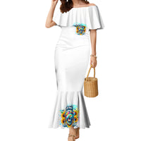 Skull Girl Mermaid Dress Assuming I Was Like Most Girls Was Your First Mistake - Wonder Print Shop