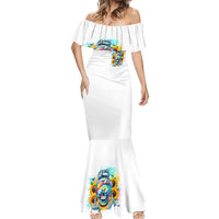 Skull Girl Mermaid Dress Assuming I Was Like Most Girls Was Your First Mistake - Wonder Print Shop