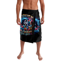 Couple Skull Lavalava It't You And Me Against The World Baby - Wonder Print Shop