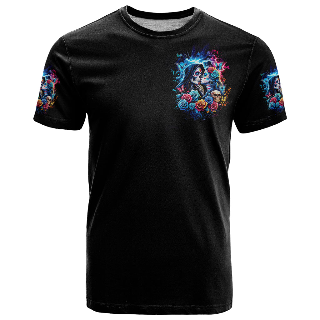 Couple Skull T Shirt It't You And Me Against The World Baby - Wonder Print Shop