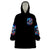 Couple Skull Wearable Blanket Hoodie It't You And Me Against The World Baby - Wonder Print Shop