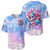 Rose Skull Baseball Jersey The Good Girl In Me Got Tired Of The Bullshit - Wonder Print Shop