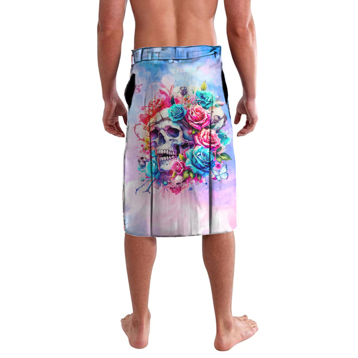 Rose Skull Lavalava The Good Girl In Me Got Tired Of The Bullshit - Wonder Print Shop