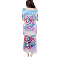 Rose Skull Puletasi The Good Girl In Me Got Tired Of The Bullshit - Wonder Print Shop