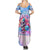 Rose Skull Summer Maxi Dress The Good Girl In Me Got Tired Of The Bullshit - Wonder Print Shop