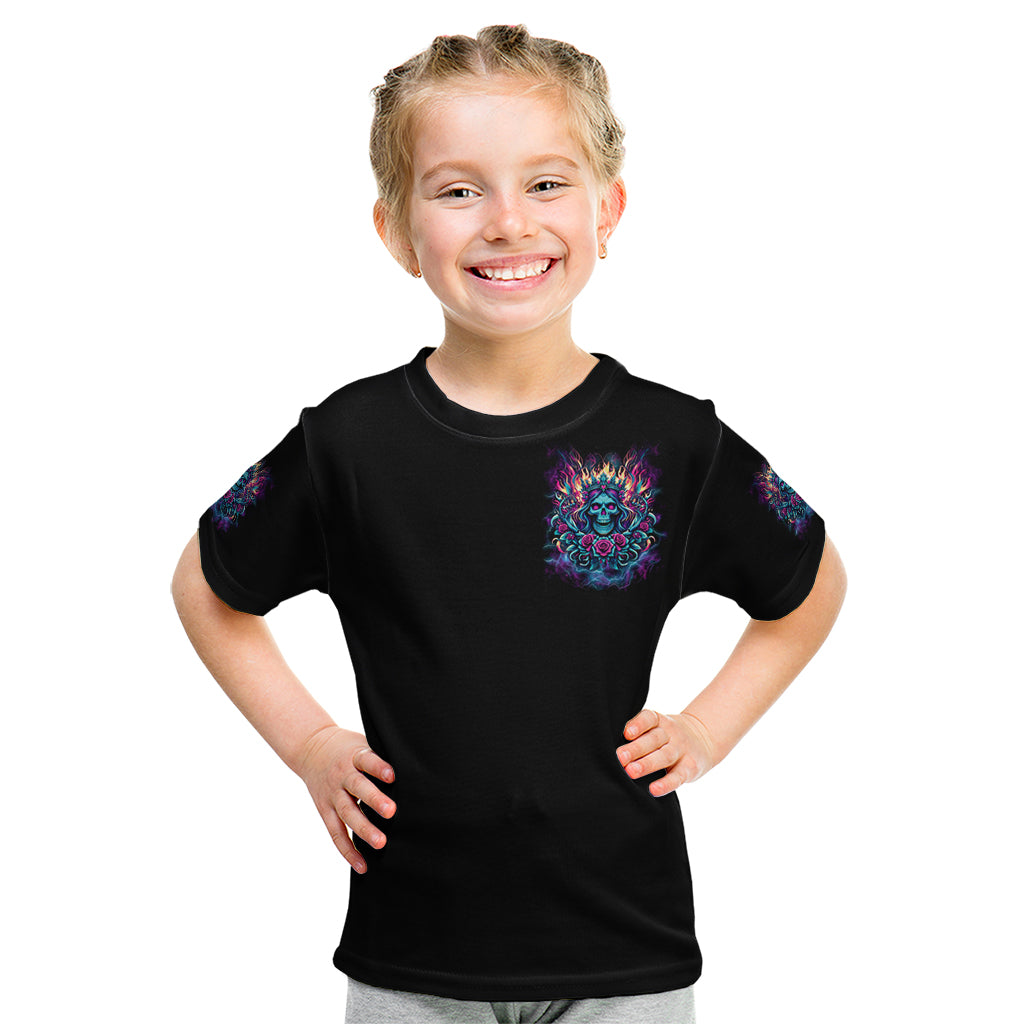 Queen Skull Kid T Shirt Bitch I'm Not A Princess I'm The Fucking Queen - Wonder Print Shop