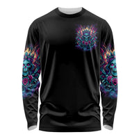 Queen Skull Long Sleeve Shirt Bitch I'm Not A Princess I'm The Fucking Queen - Wonder Print Shop