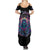 Queen Skull Summer Maxi Dress Bitch I'm Not A Princess I'm The Fucking Queen - Wonder Print Shop