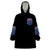 Queen Skull Wearable Blanket Hoodie Bitch I'm Not A Princess I'm The Fucking Queen - Wonder Print Shop