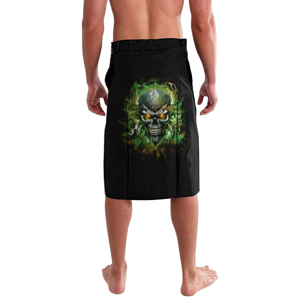 Old Skull Lavalava I Stopped Fighting My Inner Demons We On The Same Side Now - Wonder Print Shop