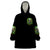 Old Skull Wearable Blanket Hoodie I Stopped Fighting My Inner Demons We On The Same Side Now - Wonder Print Shop