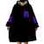 Flame Skull Wearable Blanket Hoodie The Good Girl In Me Got Tired Of The Bullshit - Wonder Print Shop