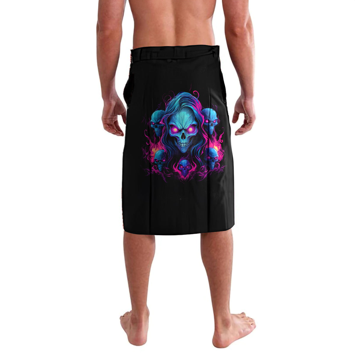 Lady Skull Lavalava Stand For What You Believe In Even If It Means Standing Alone - Wonder Print Shop
