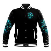 Lady Skull Baseball Jacket Assuming I Was Like Most Girls Was Your First Mistake - Wonder Print Shop