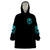 Lady Skull Wearable Blanket Hoodie Assuming I Was Like Most Girls Was Your First Mistake - Wonder Print Shop
