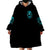 Lady Skull Wearable Blanket Hoodie Assuming I Was Like Most Girls Was Your First Mistake - Wonder Print Shop