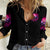 Rose Skull Women Casual Shirt Stuck Between IDK IDC And IDGAF - Wonder Print Shop