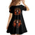 Angel Skull Family Matching Summer Maxi Dress and Hawaiian Shirt Sometimes An Angel Sometimes A Hellrasier - Wonder Print Shop