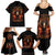 Angel Skull Family Matching Summer Maxi Dress and Hawaiian Shirt Sometimes An Angel Sometimes A Hellrasier - Wonder Print Shop