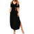 Angel Skull Summer Maxi Dress Sometimes An Angel Sometimes A Hellrasier - Wonder Print Shop