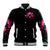 Rose Skull Baseball Jacket I Hold A Beast An Angel And A Crazy Lady In Me - Wonder Print Shop