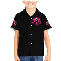 Rose Skull Family Matching Mermaid Dress and Hawaiian Shirt I Hold A Beast An Angel And A Crazy Lady In Me - Wonder Print Shop