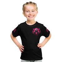 Rose Skull Kid T Shirt I Hold A Beast An Angel And A Crazy Lady In Me - Wonder Print Shop