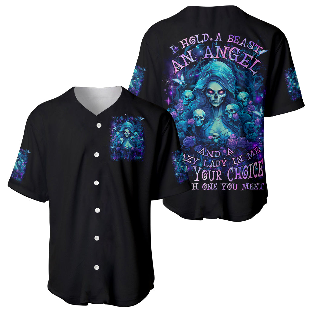 Flame Skull Baseball Jersey If You Kick Me When I'm Down You Better Pray I Don't Get Up - Wonder Print Shop