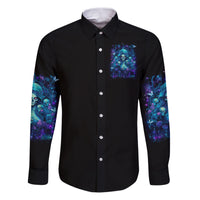 Flame Skull Family Matching Puletasi and Hawaiian Shirt If You Kick Me When I'm Down You Better Pray I Don't Get Up - Wonder Print Shop