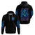 Flame Skull Zip Hoodie If You Kick Me When I'm Down You Better Pray I Don't Get Up - Wonder Print Shop