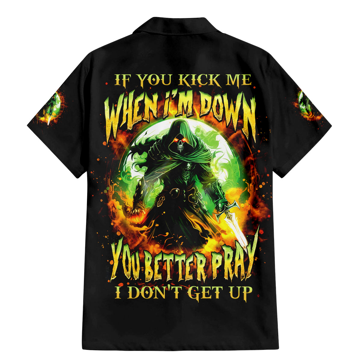 Fairy Skull Family Matching Mermaid Dress and Hawaiian Shirt In My Next Life I Want To Be The Karme Fairy - Wonder Print Shop