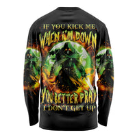 Fairy Skull Long Sleeve Shirt In My Next Life I Want To Be The Karme Fairy - Wonder Print Shop