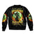 Fairy Skull Sleeve Zip Bomber Jacket In My Next Life I Want To Be The Karme Fairy - Wonder Print Shop