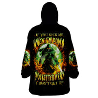 Fairy Skull Wearable Blanket Hoodie In My Next Life I Want To Be The Karme Fairy - Wonder Print Shop