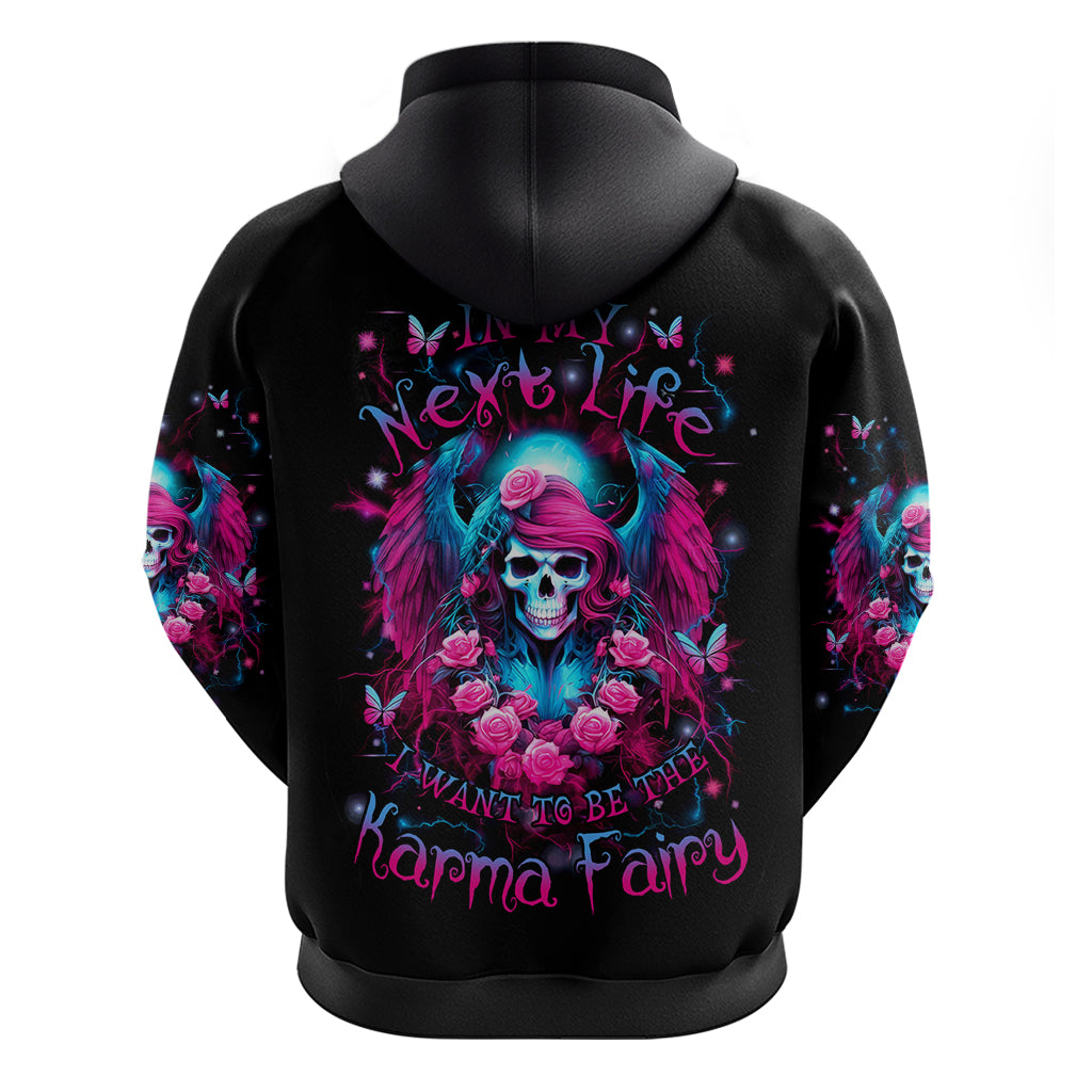 Witch Skull Zip Hoodie Buckle Up Buttercup You Just Flipped My Bitch Switch - Wonder Print Shop