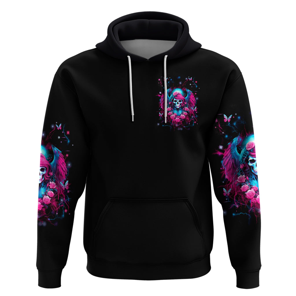 Witch Skull Zip Hoodie Buckle Up Buttercup You Just Flipped My Bitch Switch - Wonder Print Shop