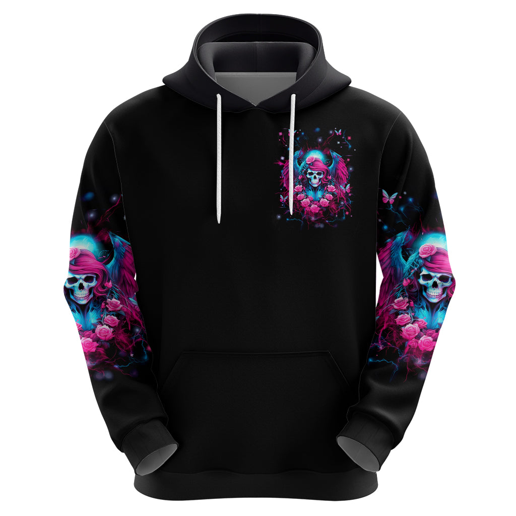 Witch Skull Zip Hoodie Buckle Up Buttercup You Just Flipped My Bitch Switch - Wonder Print Shop