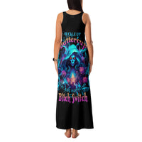 Witch Skull Family Matching Tank Maxi Dress and Hawaiian Shirt I'm A Good Person But Don't Give Me A Reason To Show My Evel Side - Wonder Print Shop