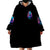 Lady Skull Wearable Blanket Hoodie The Good Girl In Me Got Tired Of The Bullshit - Wonder Print Shop