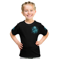 Irsh Girl Skull Kid T Shirt Drink Up Bitch - Wonder Print Shop