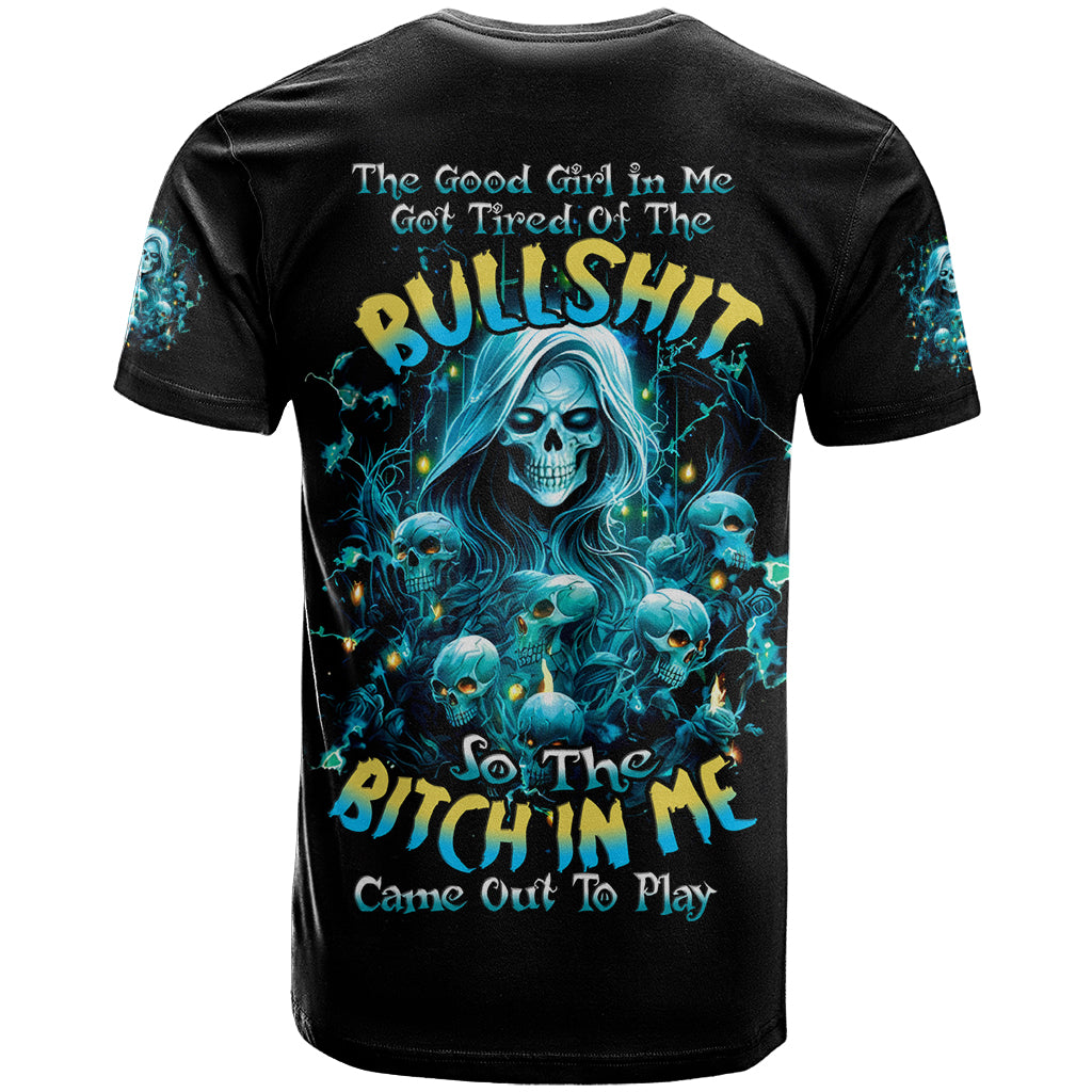 Irsh Girl Skull T Shirt Drink Up Bitch - Wonder Print Shop