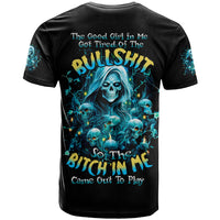 Irsh Girl Skull T Shirt Drink Up Bitch - Wonder Print Shop