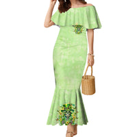 Thunder Skull Family Matching Mermaid Dress and Hawaiian Shirt I'm Not Anti Social I'm Just Not User Friendly - Wonder Print Shop